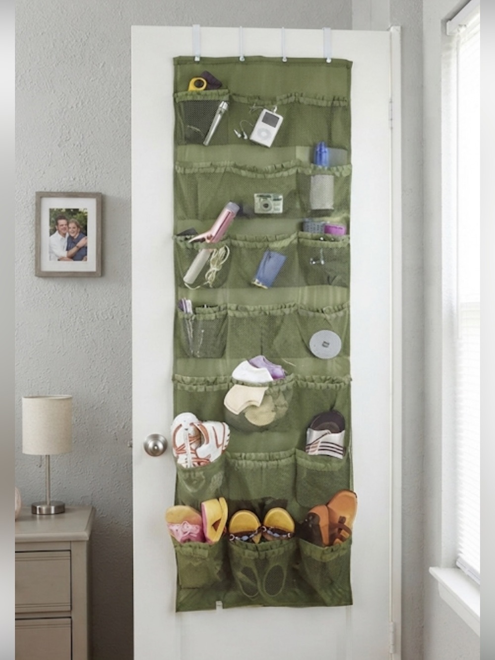 BED bath & beyond Over The Door Organizer 42 Pockets 72" h × 20.25" w